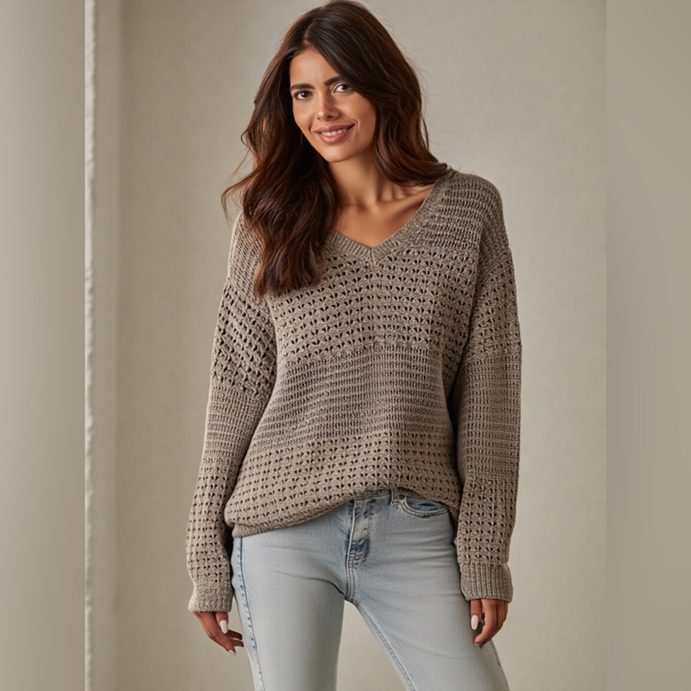 🌻5/$30🌻 DKNY Jeans Knit Women's Sweater/Jumper
